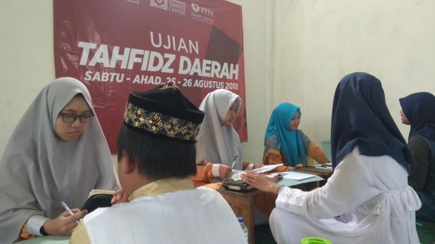 1105 Santri Rumah Tahfizh Jawa Timur Ikuti Ujian Tahfizh